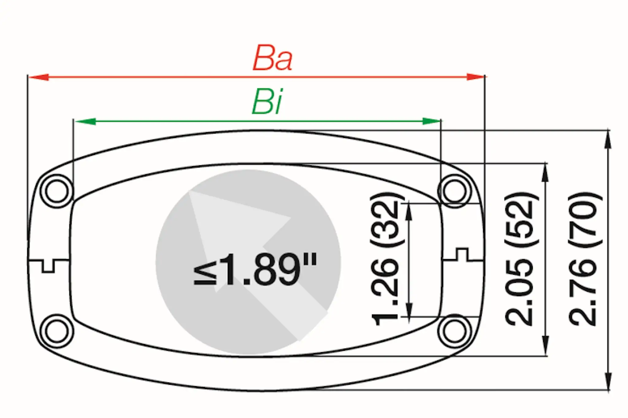 RX40.100.150.0 technical drawing