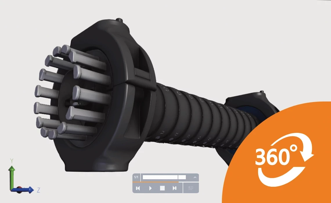 Modèle interactif triflex TRE