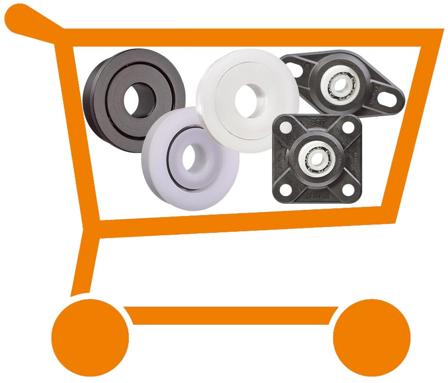 Flanged ball bearings: online shop