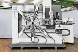 Stamping and bending machine