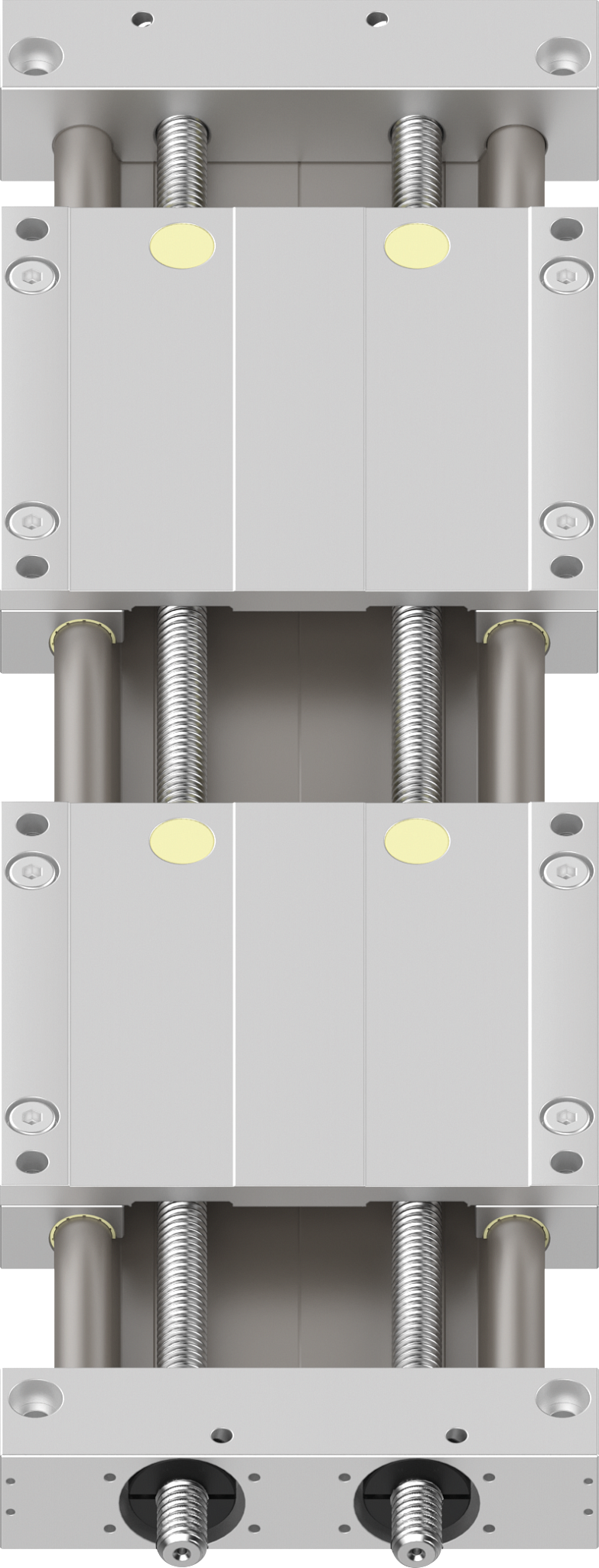 SLWT linear module with double lead screw