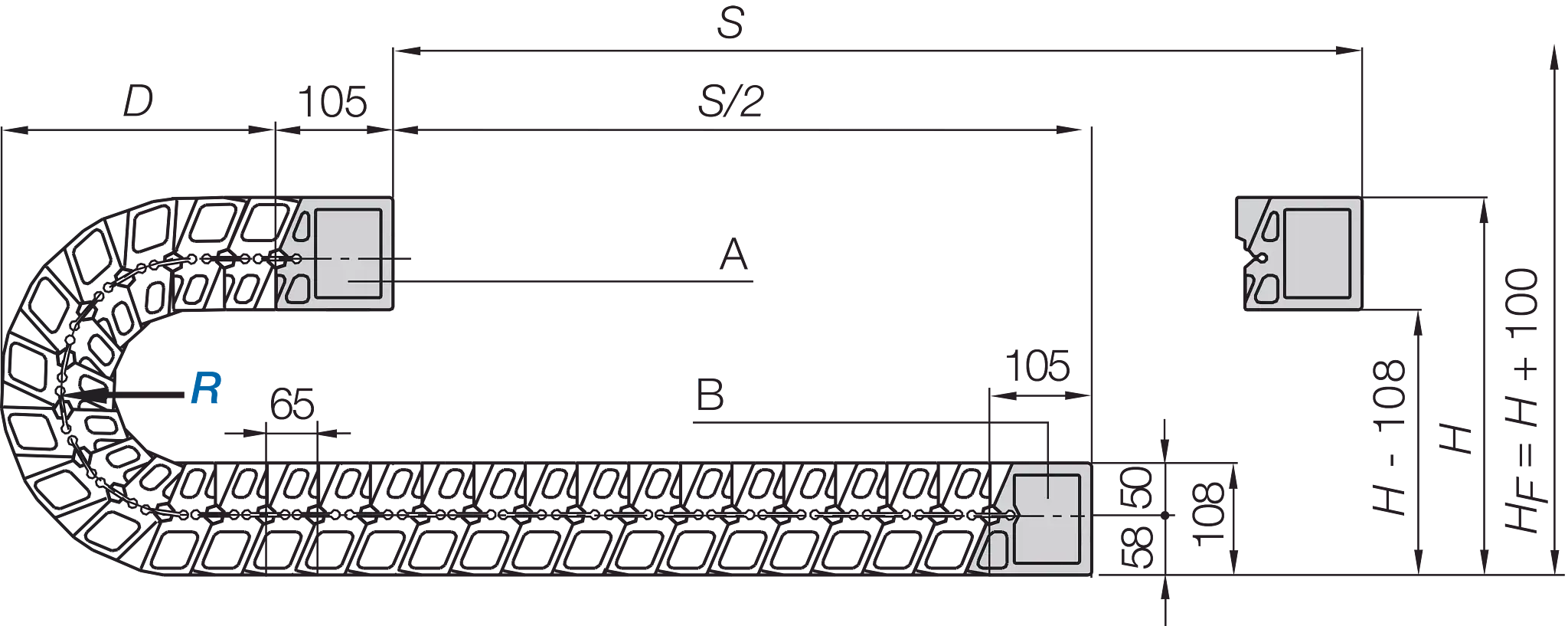 E6.80L.08.150.0 technical drawing