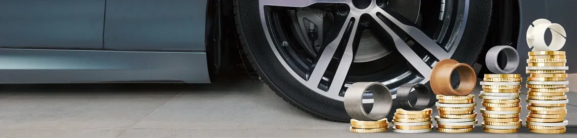 Reduce costs with</br>iglide® plain bearings