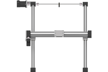 LCA flat linear robot | Workspace 800 x 400 mm