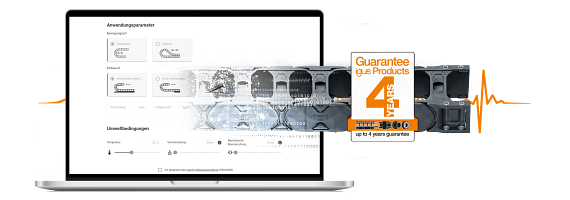 Energy chain service life calculator