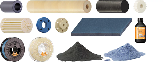 Semifabricate și materiale de tipărire 3D