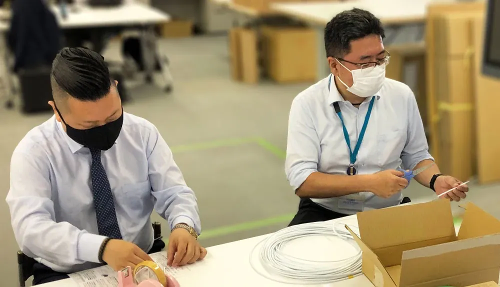 社員インタビュー　Chainflex® Insidesales　仕事の様子