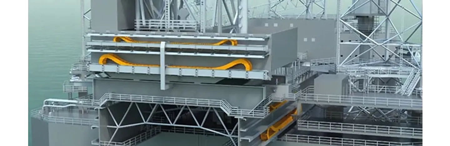 Platform Rigging Cables Offshore application examples with energy chains and cables | igus Canada