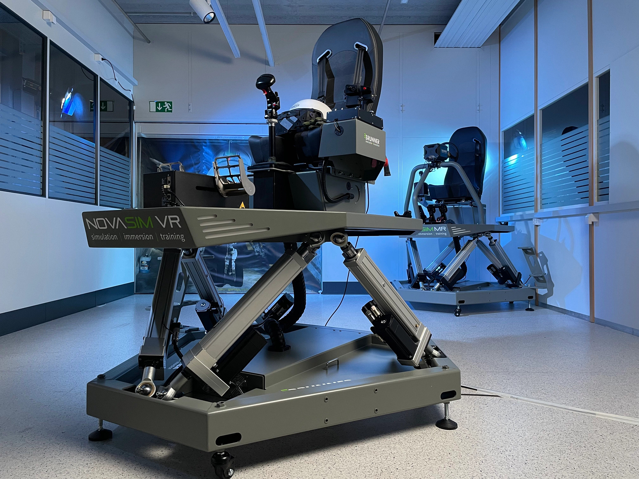 dryspin lead screw technology in the joystick