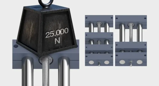 heavy duty linear actuator and linear module