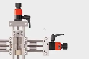 XY table with lead screw drive drylin SLW-XY-0660
