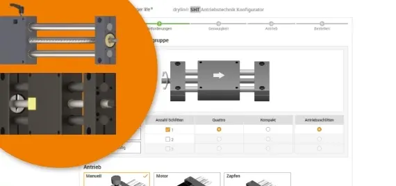Drive technology SHT configurator