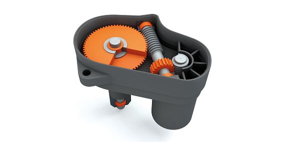 Actuator with gears