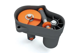 Gear wheels in rotary drives