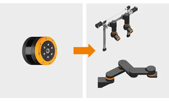 Create your own robot with modular robotics