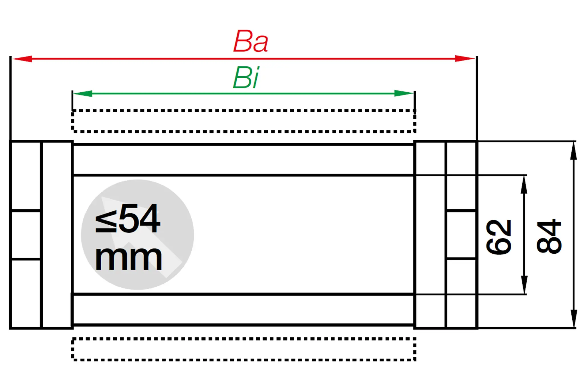 E61.62.05.115.0 technical drawing