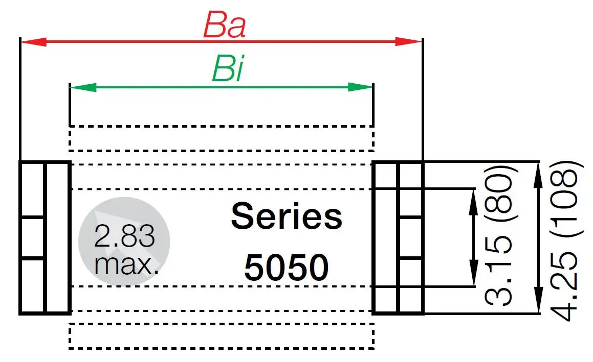 5050HD.05.150.0 technical drawing