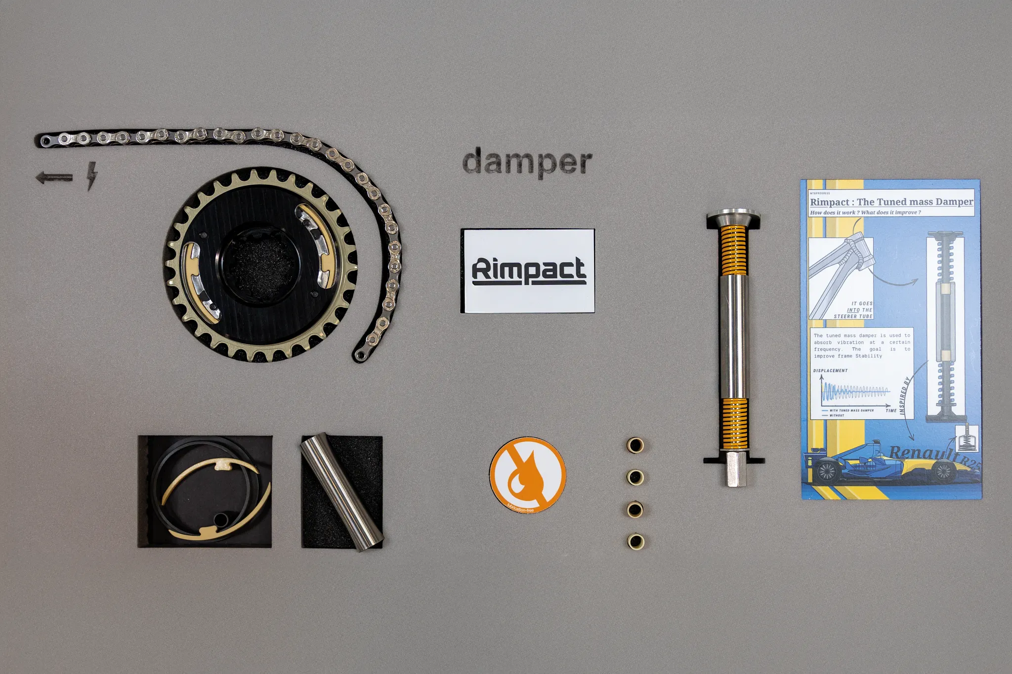 Rimpact Chain Damper and TMD