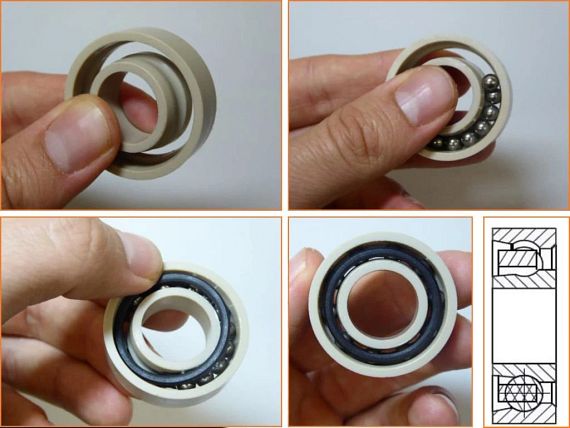 Wie die Kugeln bei igus ins Kugellager kommen: Teil 1