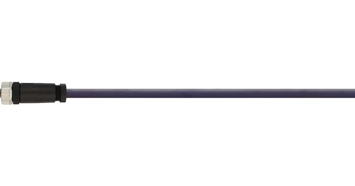 Connection cable distribution straight M12 CF.INI CF9 socket 12-pole