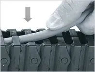 ใส่สายไตรเฟล็กซ์ได้ง่าย