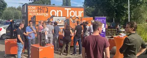 Roadshow truck on tour