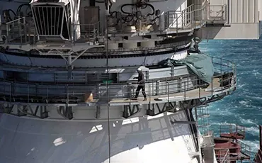 Grúas para buques de gran tonelaje