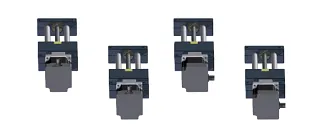 Lead screw axes with motor