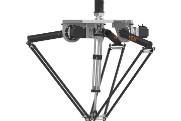 3-axis delta robot | working diameter 1,000 mm | extra rotary axis