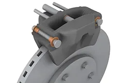iglide® plain bearings in the brake caliper