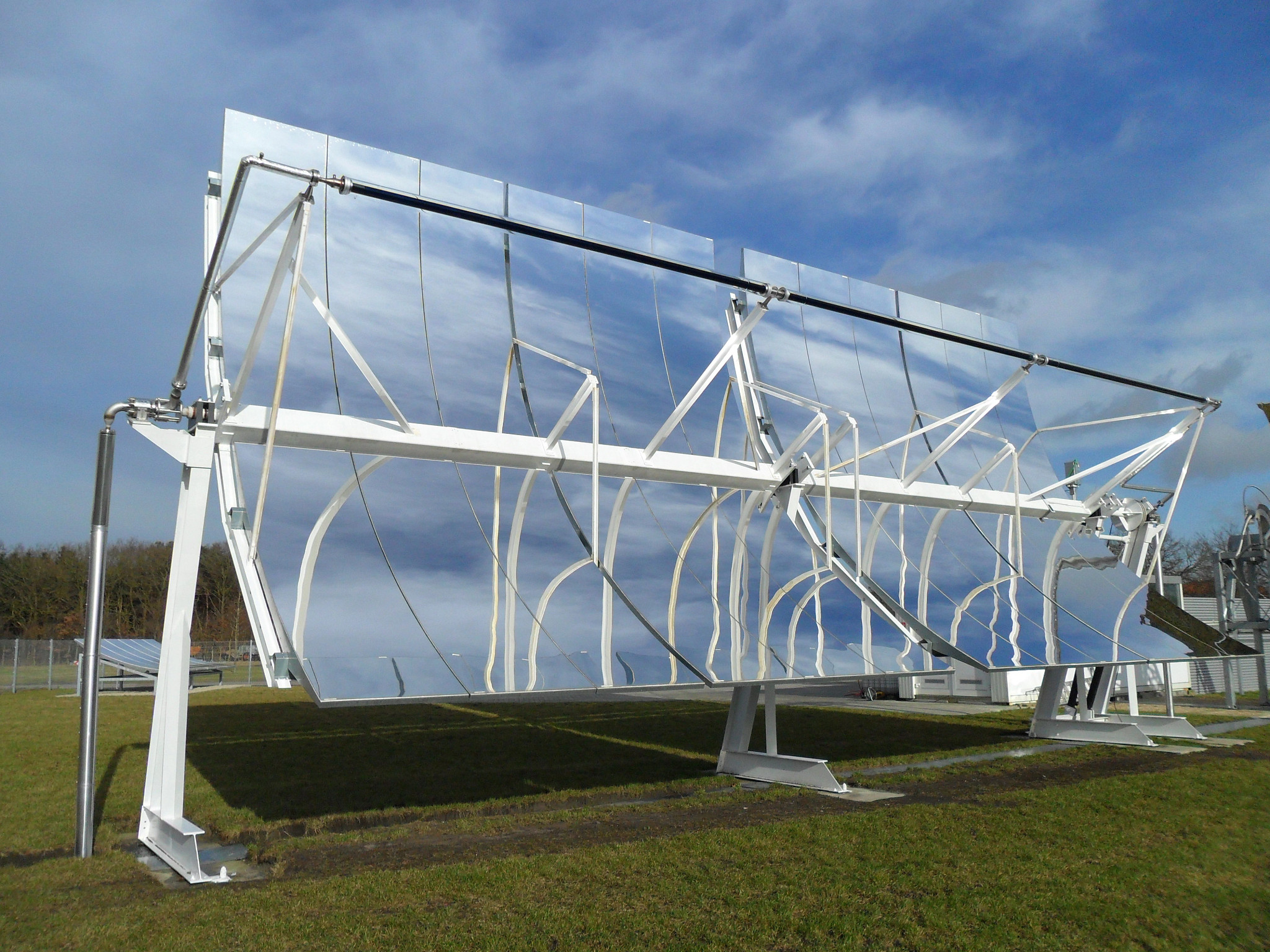 Parabolic trough system from Mithras Holding