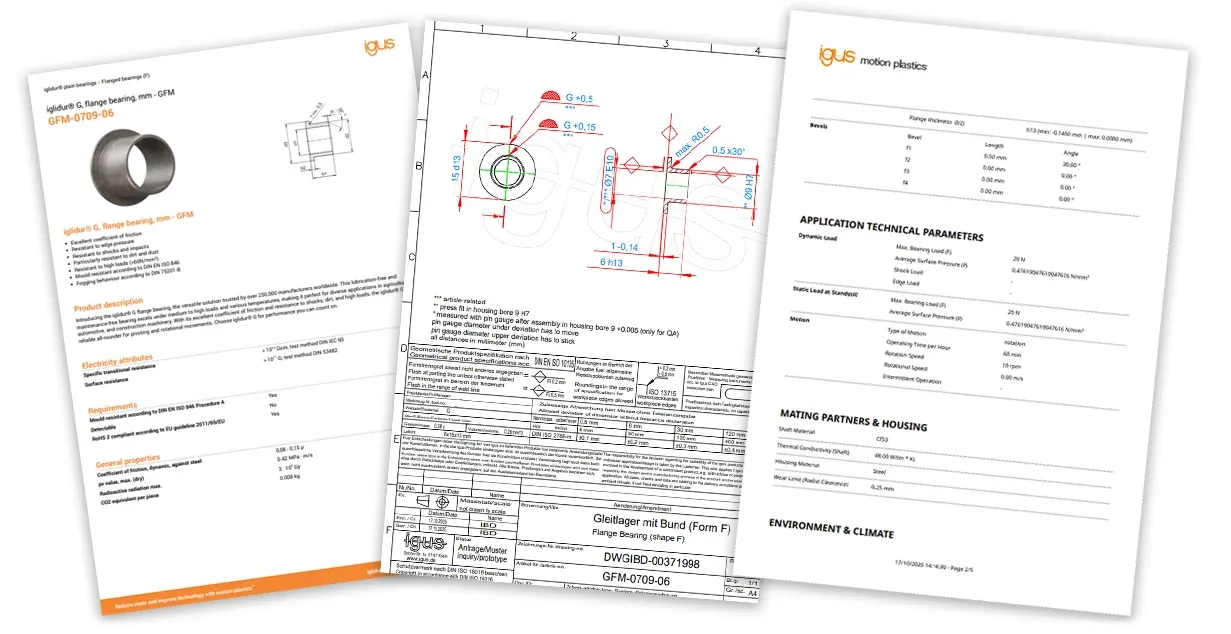 Materiaalspecificaties en gegevensbladen