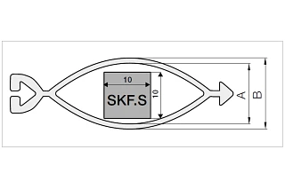 e-skin® flat with support chain