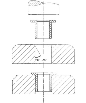 Press-fit of the bearings