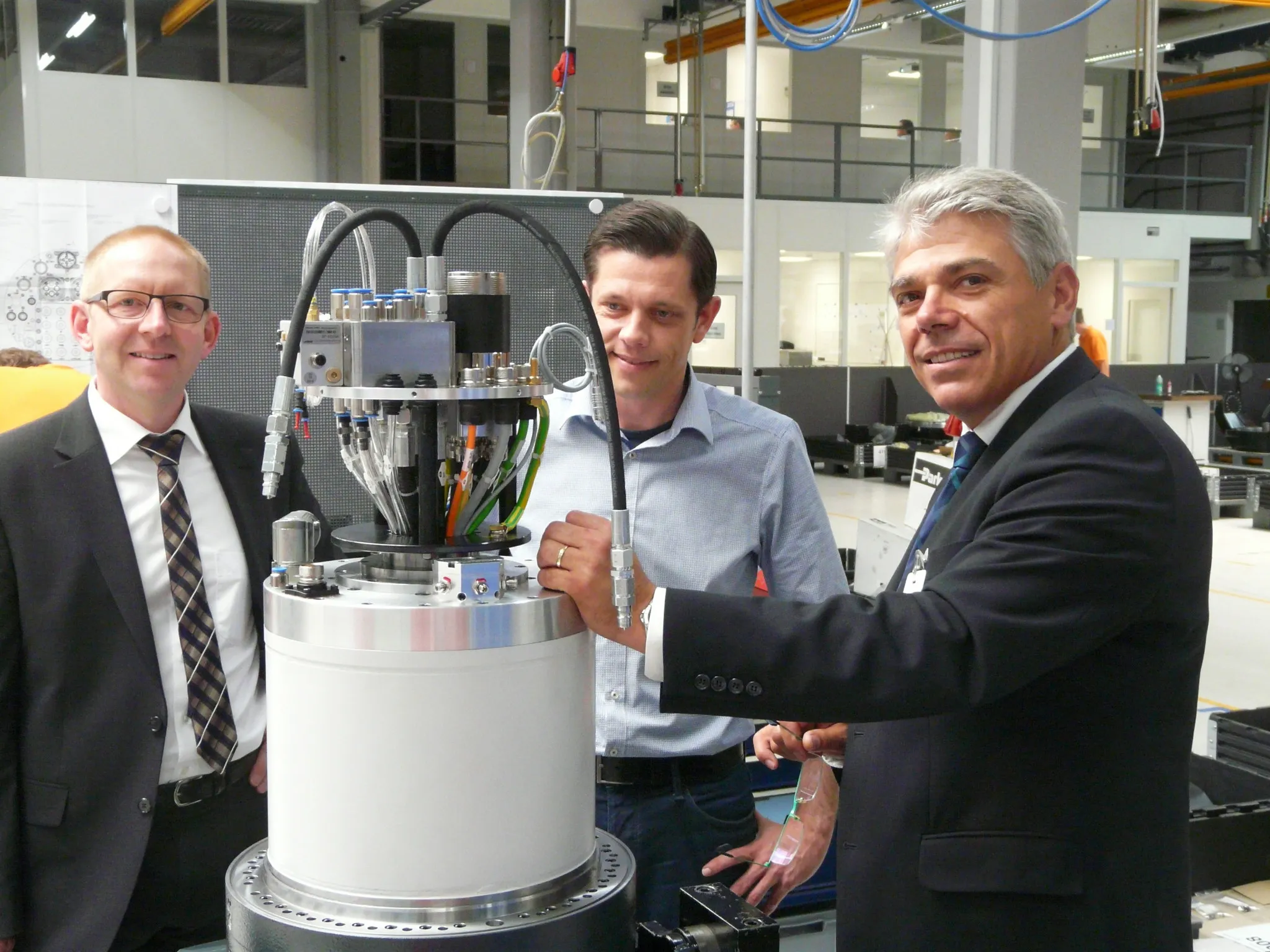 Testa del mandrino oscillante