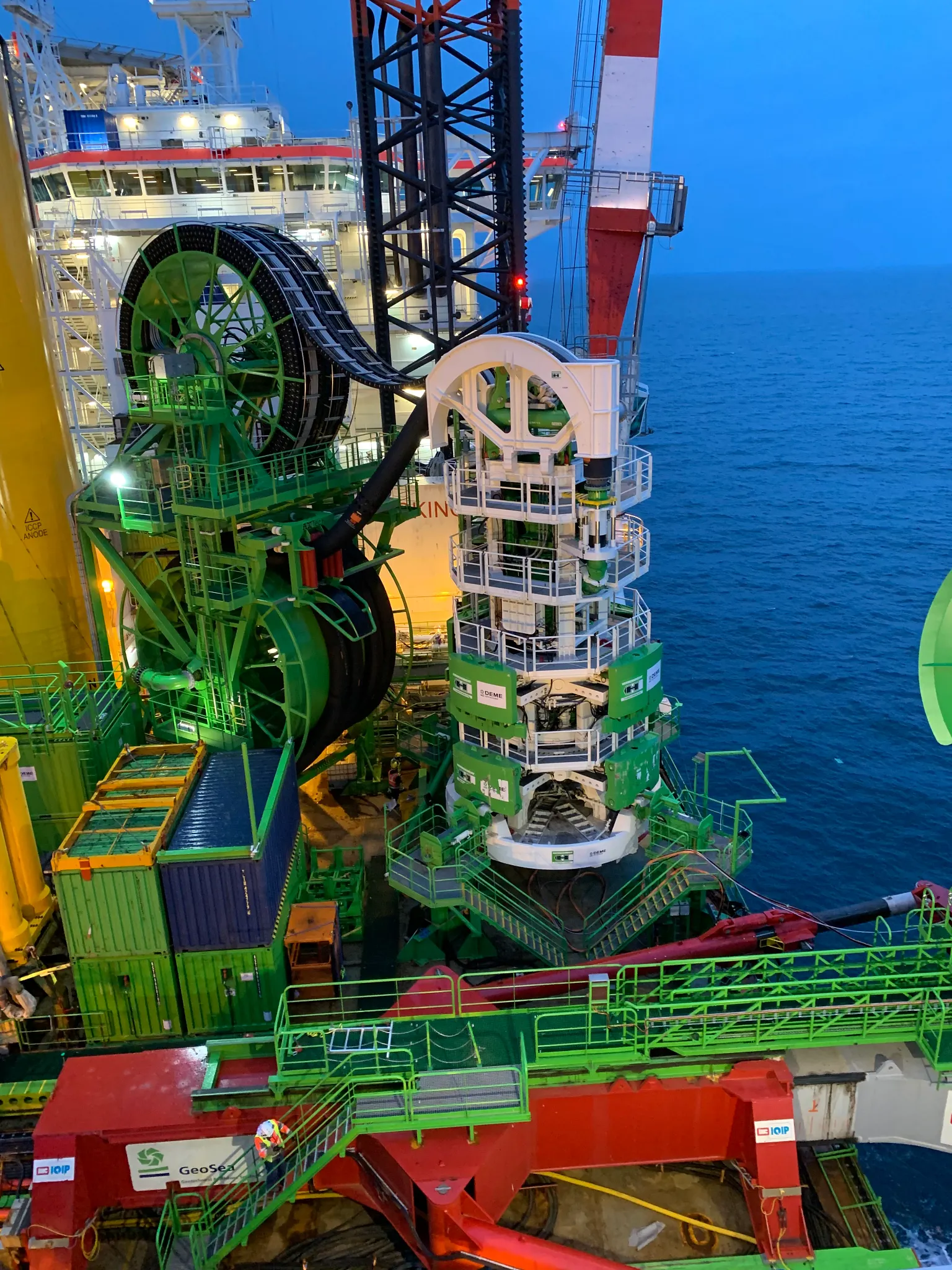 Energiekette Offshore