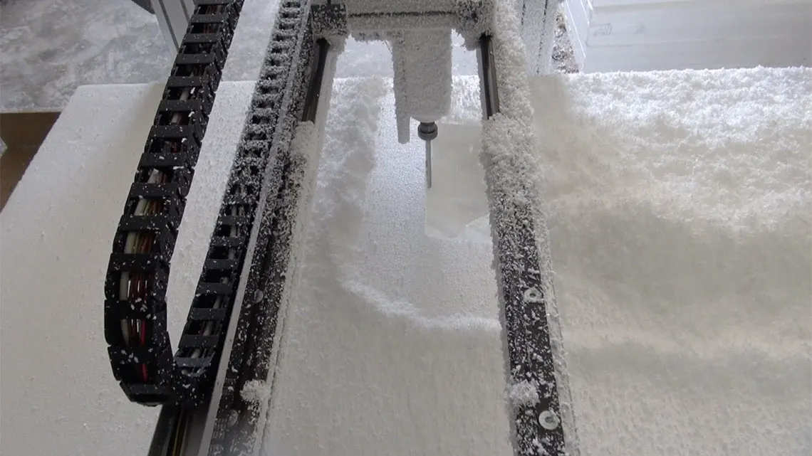 Marógép drylin® lineáris csapágyakkal