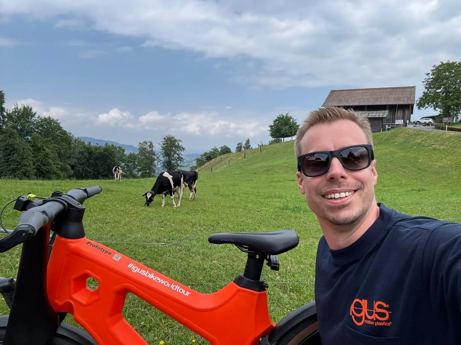 igus:bike Worldtour auf der Seebodenalp, Schweiz