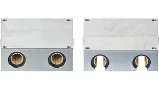 Slitta quadrata drylin® R per applicazioni lineari