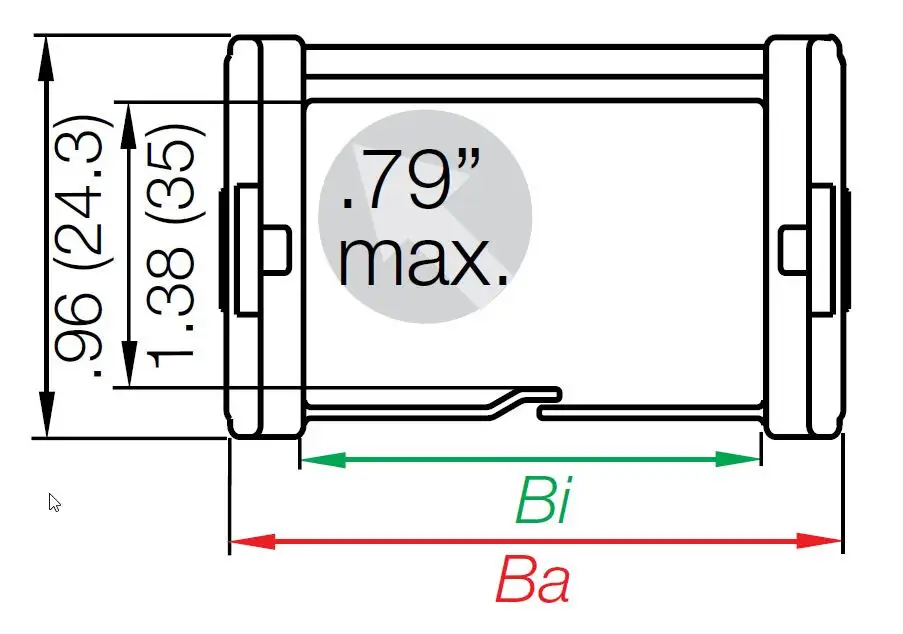Z200.05.055.0 technical drawing