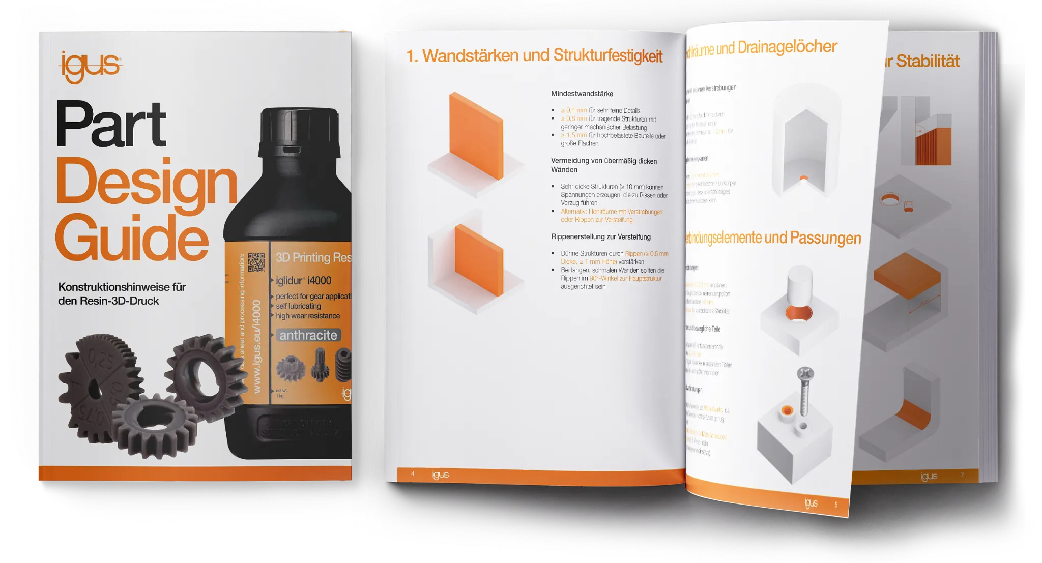 Design Guide für Resin-Bauteile