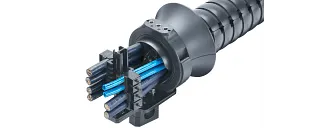 Heavy duty connection - with radius support