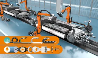 Komponenten für die Batteriefertigung