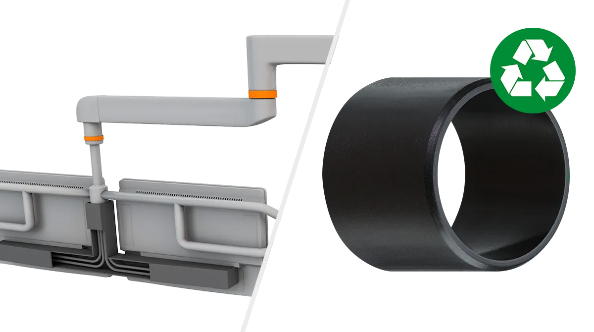 Monitor support and iglidur Q2LW plain bearings