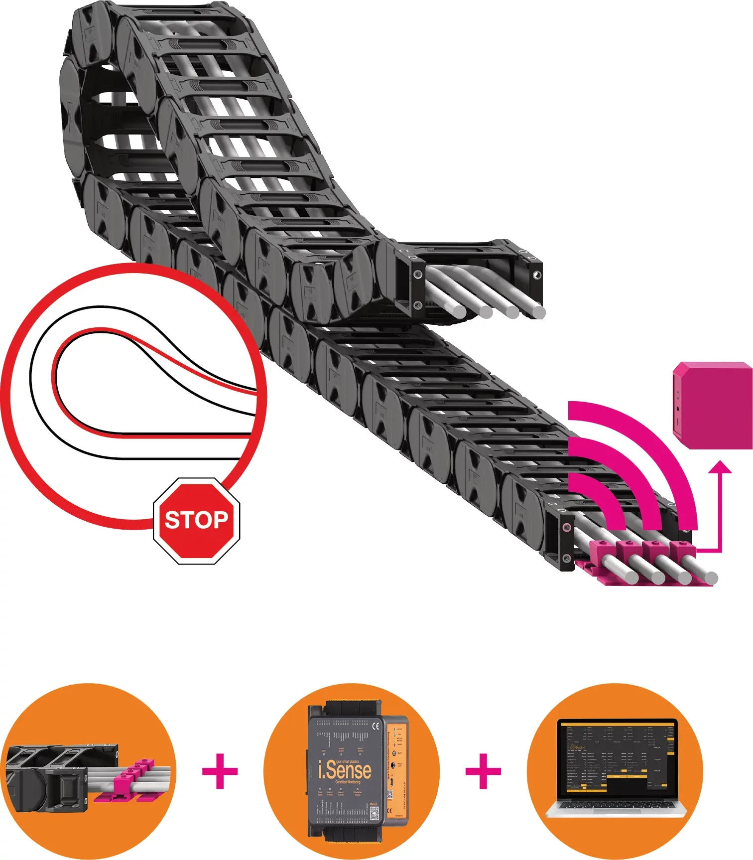 Condition Monitoring System i.Sense CF.P