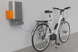 e-spool flex mini la stațiile de încărcare pentru e-bike-uri