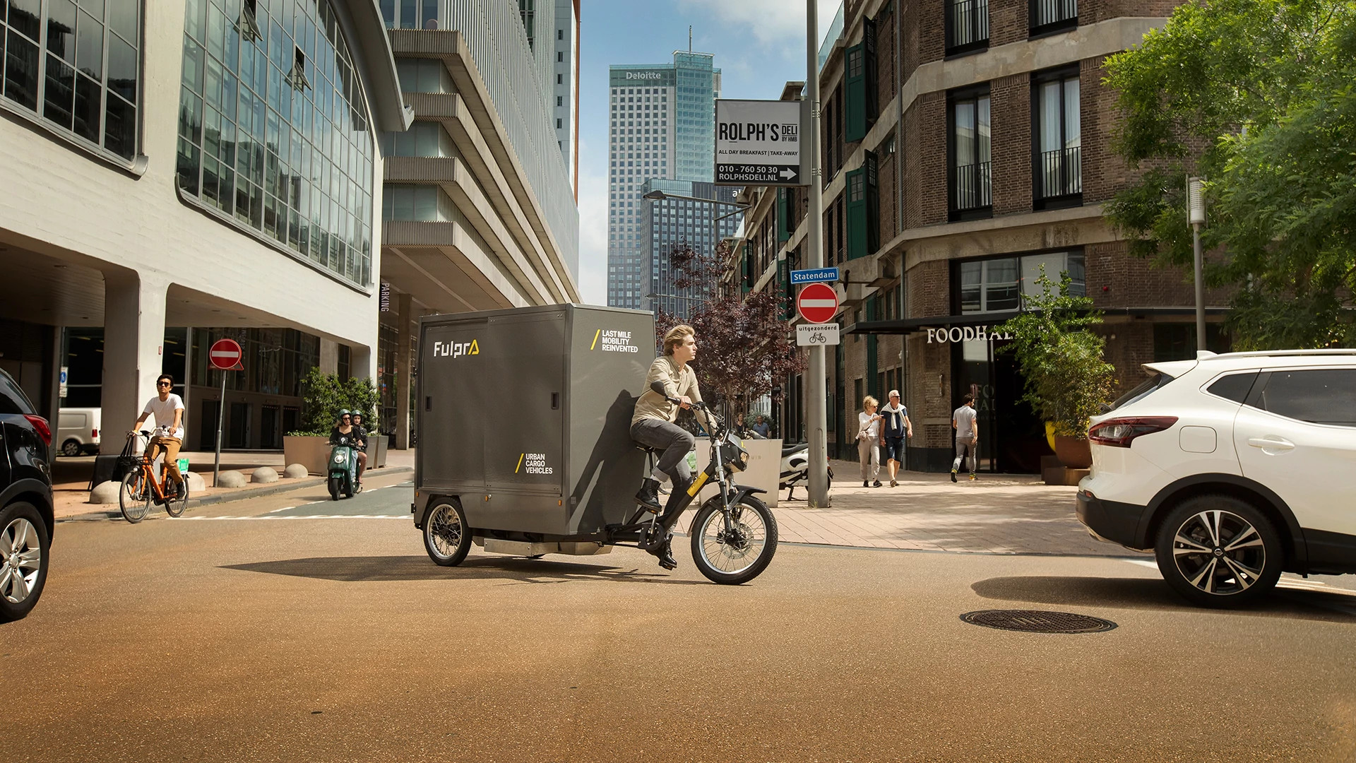 Vélo cargo fortes charges de Fulpra