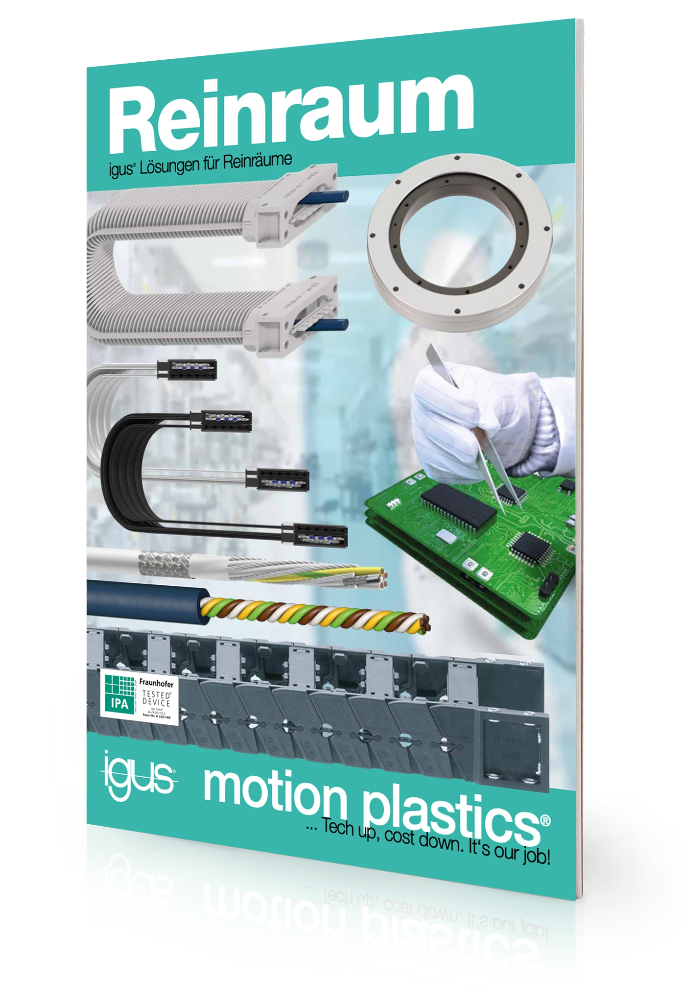 小冊子中介紹了所有無塵室產品