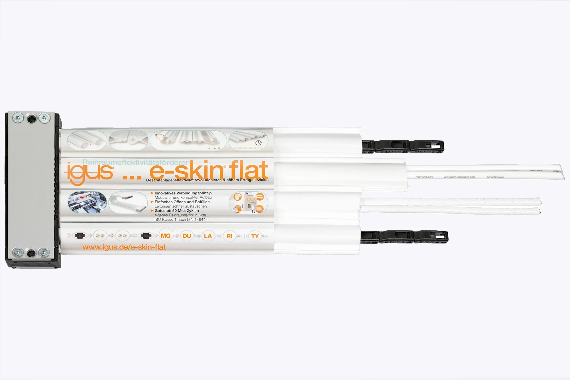 Muster Flachbandkabel e-skin flat