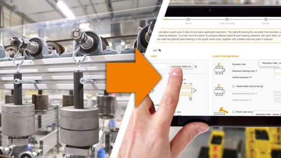 Test data from our test laboratory are fed into online tools